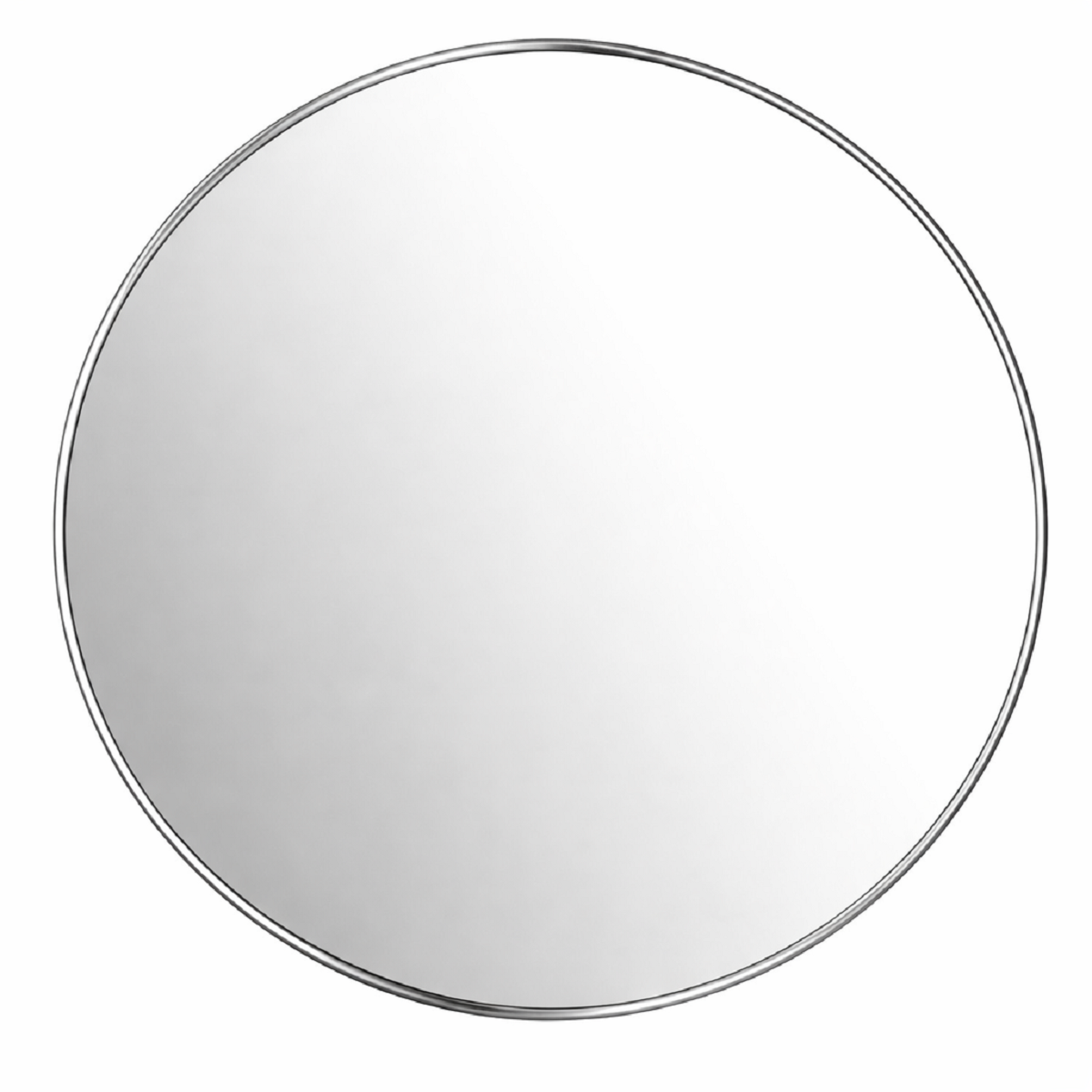 Round Framed Mirror